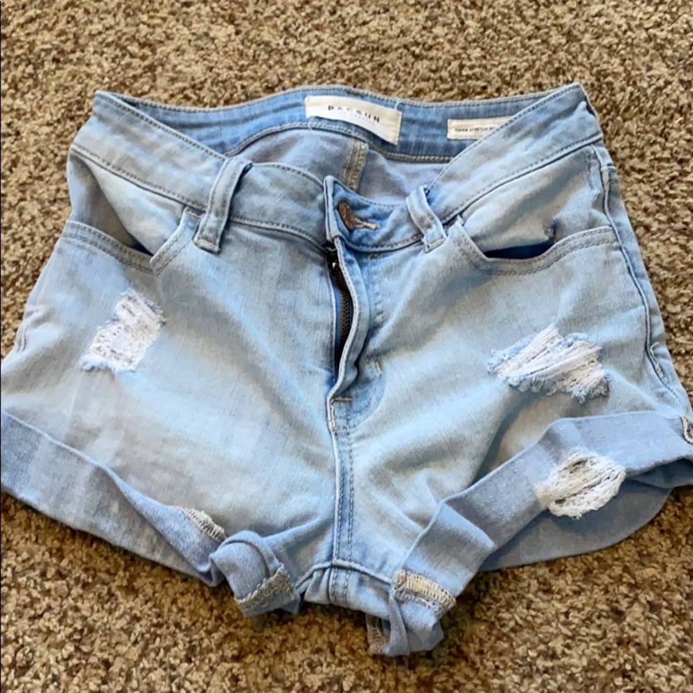 jean shorts